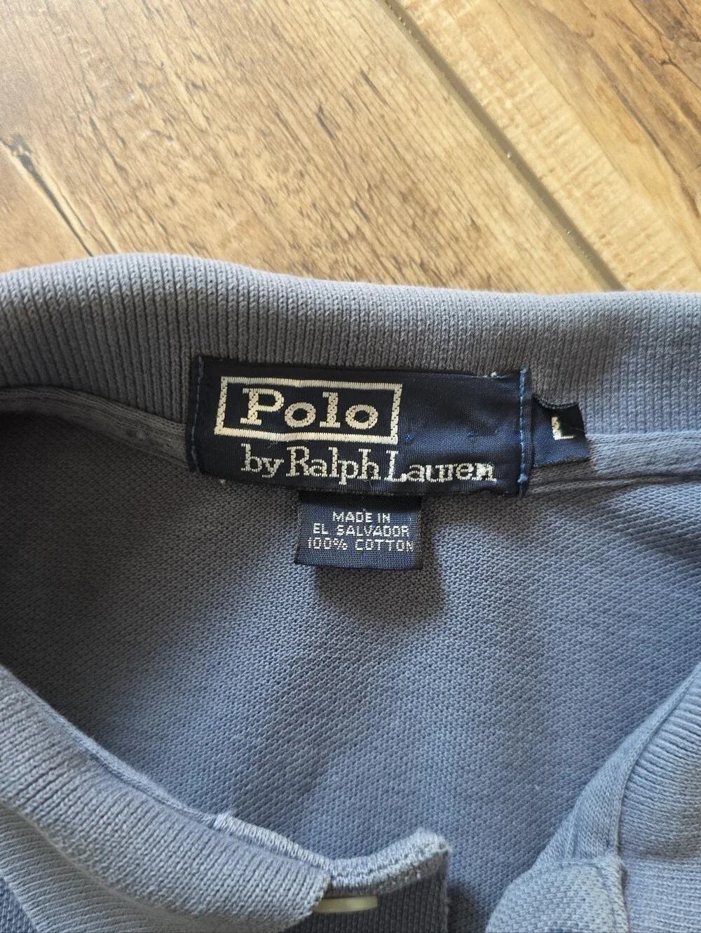 Polo Ralph Lauren - Classic Fit Pique Polo Shirt - L - Slate Gray
